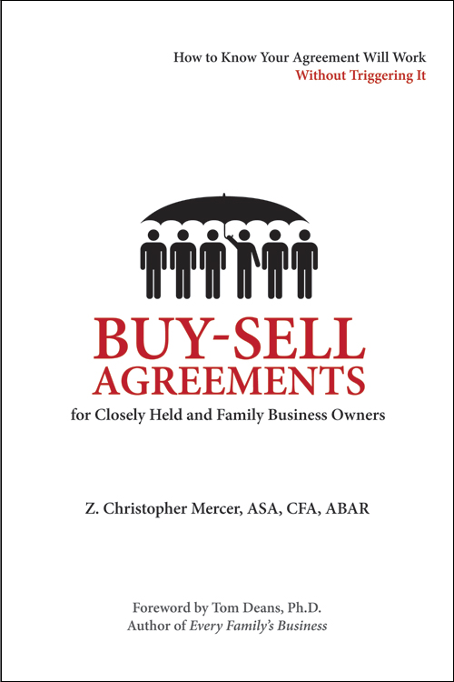 Buy-Sell Agreements for Closely Held and Family Business Owners (eBook)
