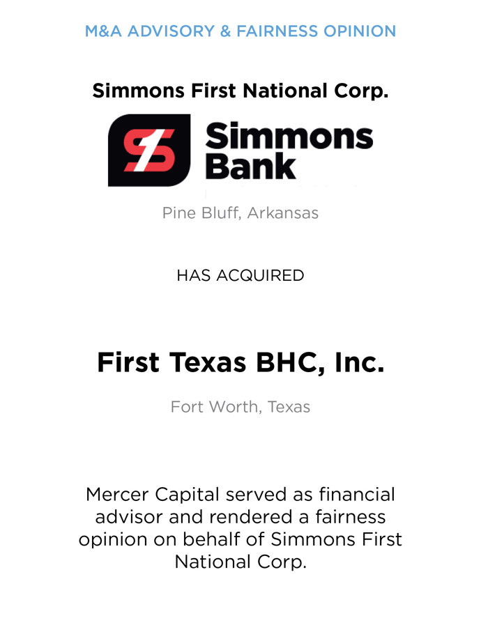 Simmons/First Texas
