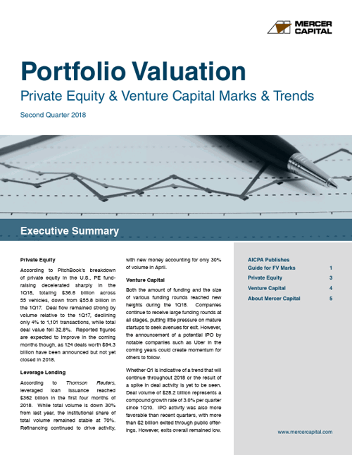 2018Q2 Portfolio Valuation