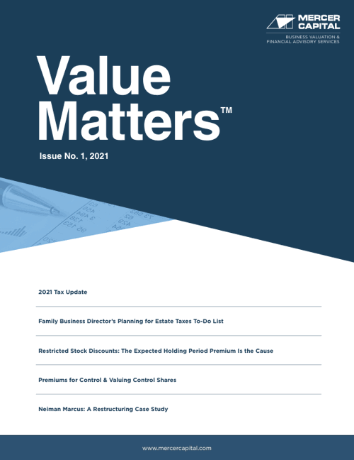 2021 01 Value Matters