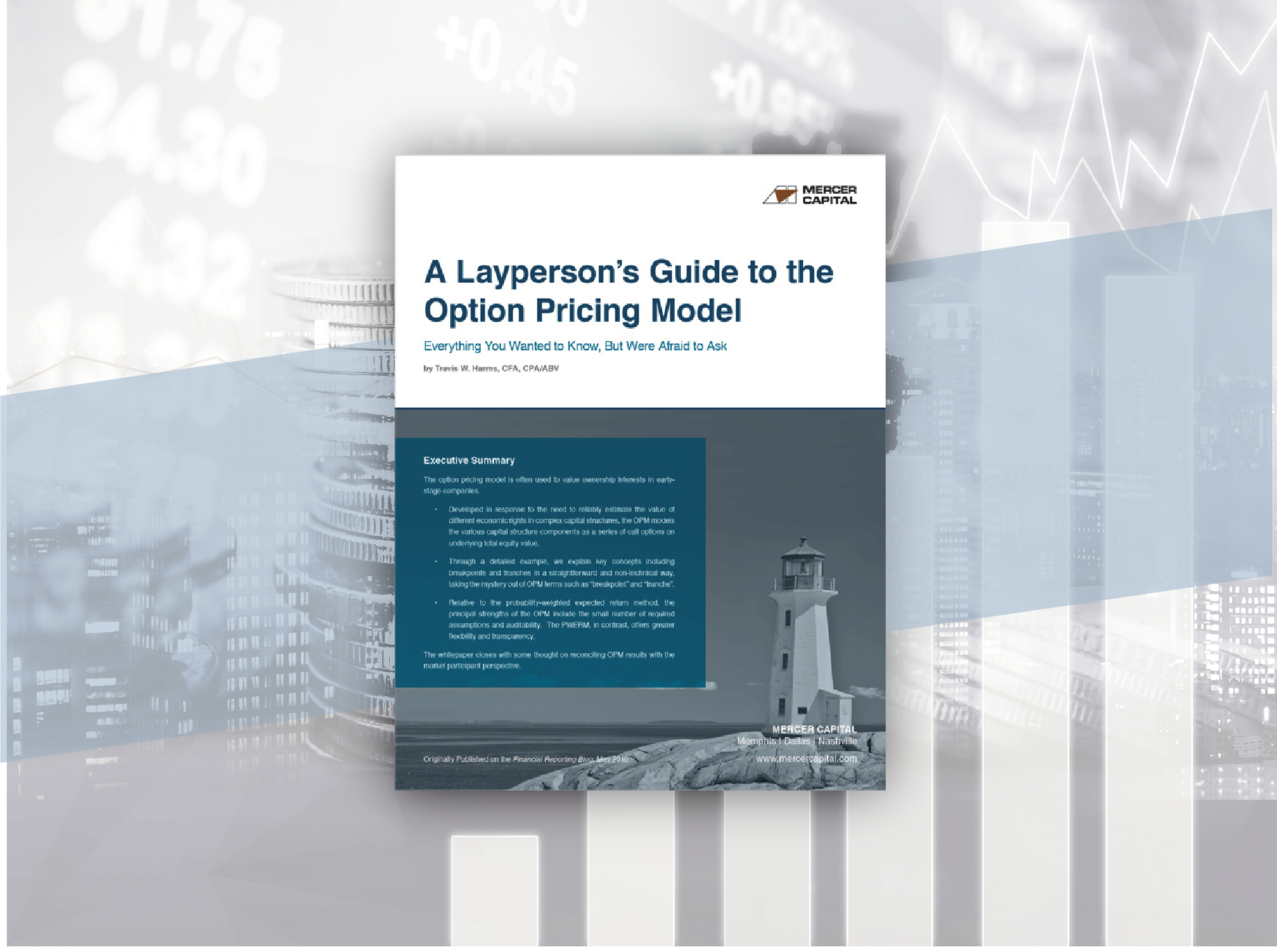 A Layperson’s Guide to the Option Pricing Model