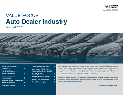 Issue No 1 Data As Of Year End 2017