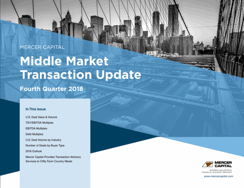 18Q4 Middle Market Transaction Update