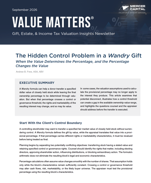 Value Matter 9.26 Cover