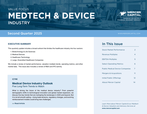 2025 Q2 Medtech Device