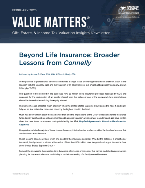 2025 02 Value Matters