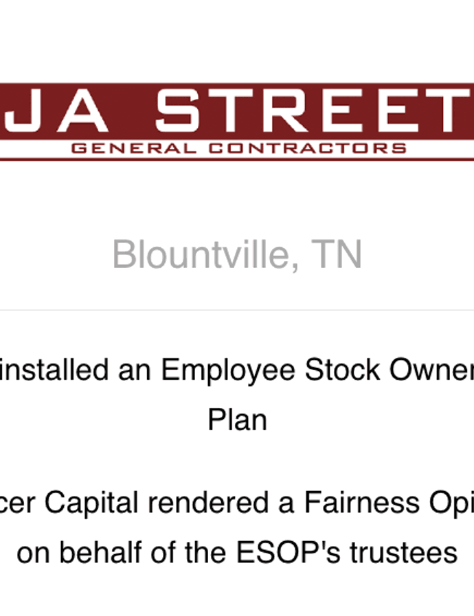 JA Street General Contractors