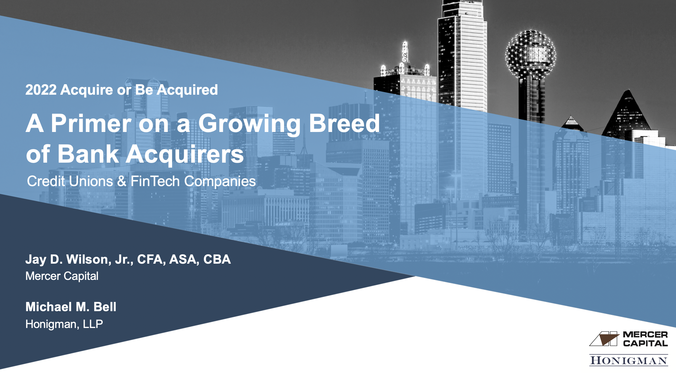 A Primer on a Growing Breed of Bank Acquirers