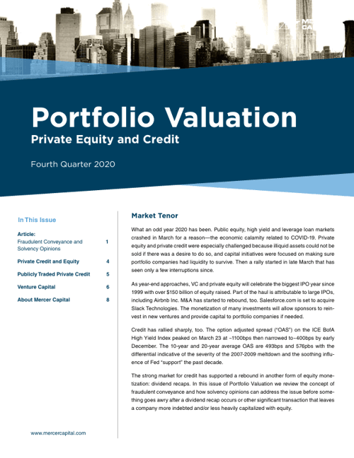 2020Q4 Portfolio Valuation