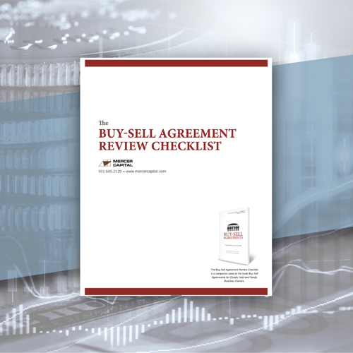 The Buy-Sell Agreement Review Checklist