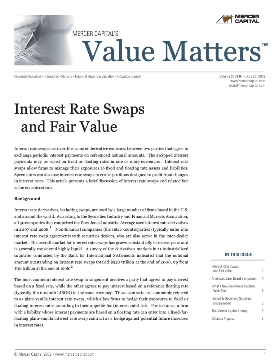 09 07 Value Matters