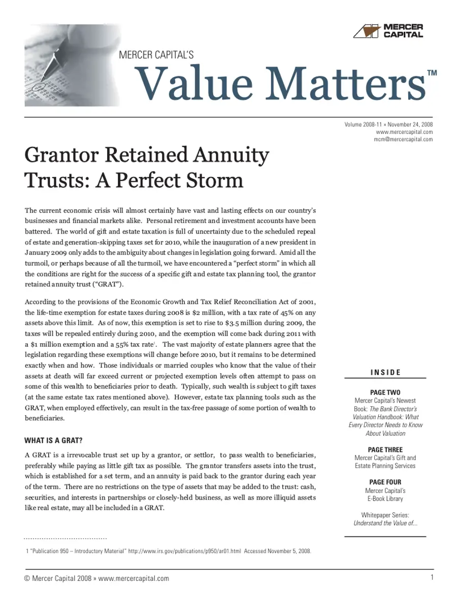 08 11 Value Matters