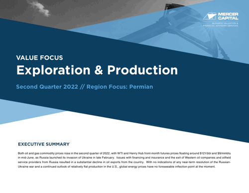 2022Q2 Ep Energy Industry