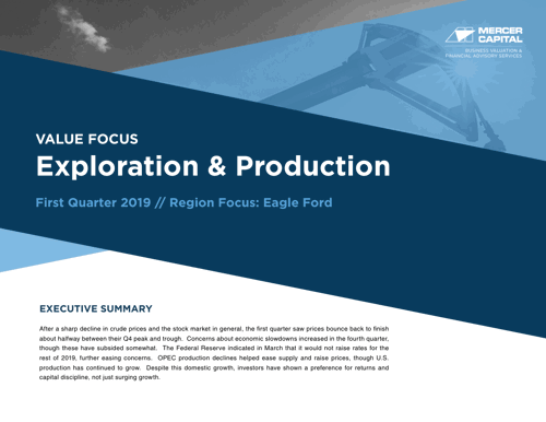 2019Q1 Ep Energy Industry