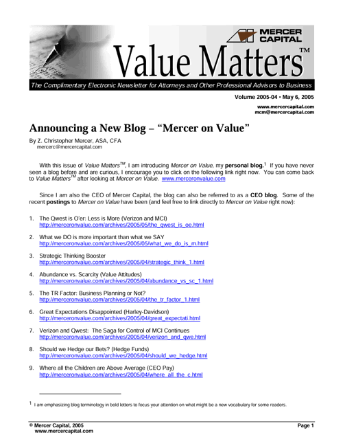 05 04 Value Matters