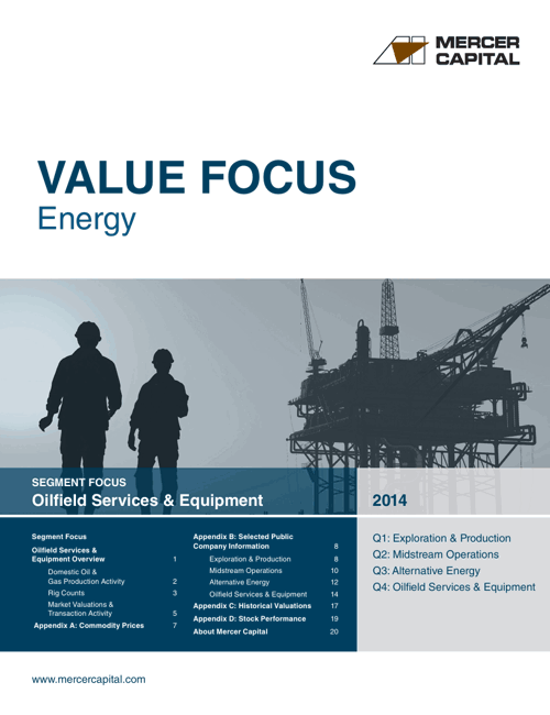 2014 Q4 Energy Industry