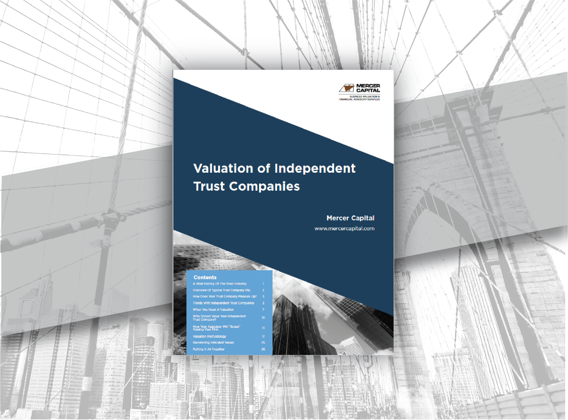 Valuation of Independent Trust Companies