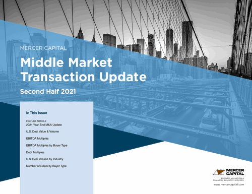 21Q3 Middle Market Transaction Update