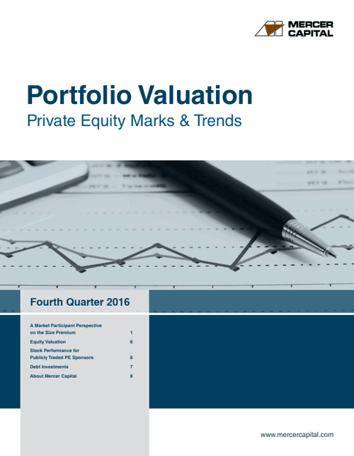 Equilty Marks Private Equity Marks Trends Fourth Quarter 2016