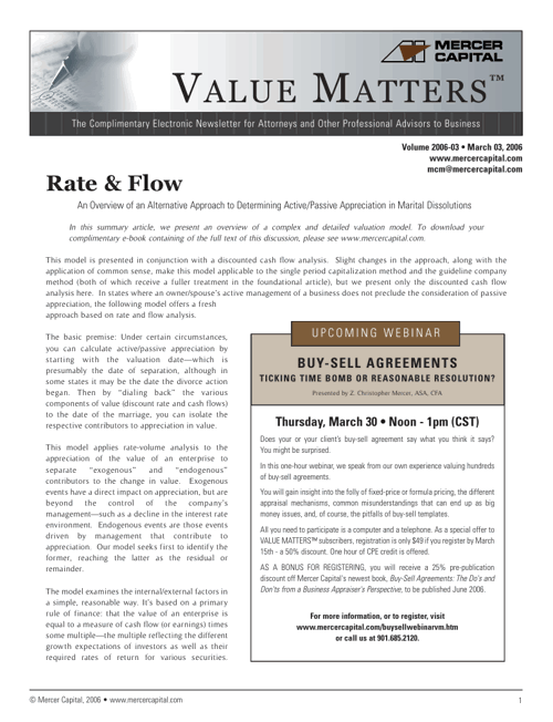 06 03 Value Matters