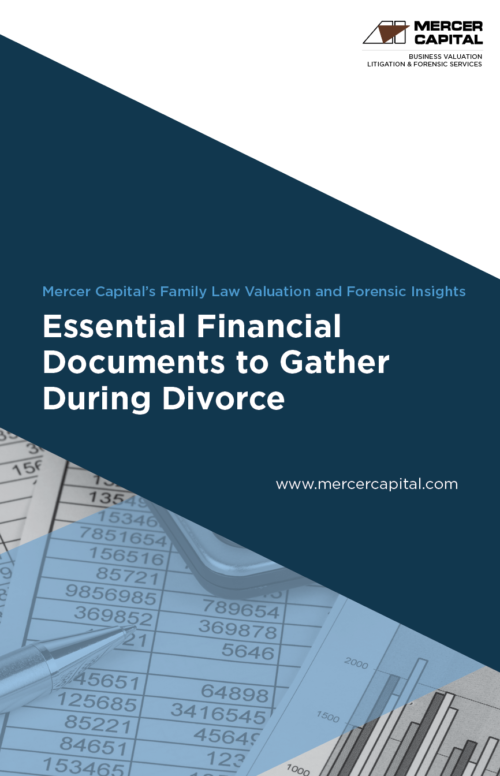 Essential Financial Documents to Gather During Divorce