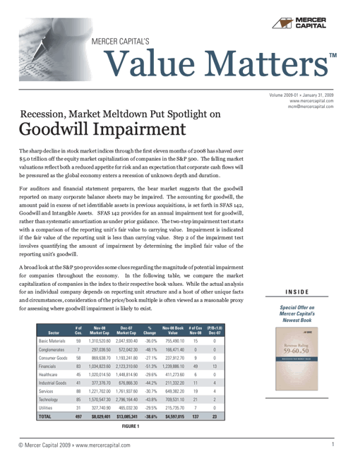 09 01 Value Matters