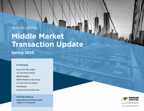 25Q1 Middle Market Transaction Update